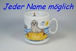 Kinderbecher Motiv Seehund Moin Moin Kinderbecher Motiv Seehund Moin Moin