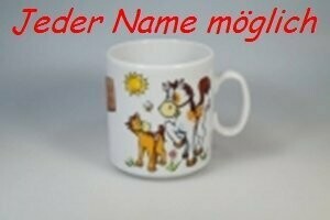 Kinderbecher mit Motiv Ponys