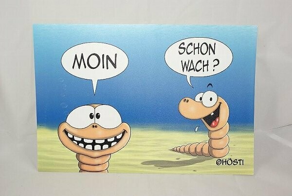 Platzset " Moin... schon wach... "