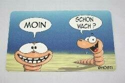 Hösti Frühstücksbrett Moin schon wach