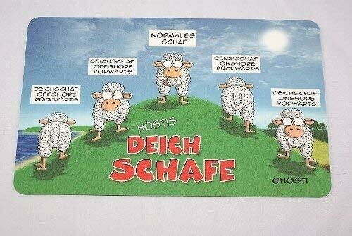 Hösti Frühstücksbrett Deichschafe