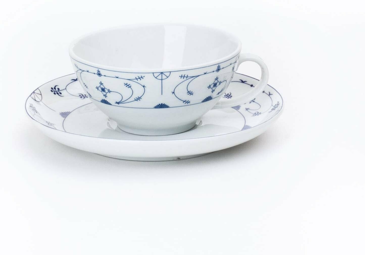 Ocean Line Ostfriesische Teetasse Indisch Blau ca.8x4cm Porzellan