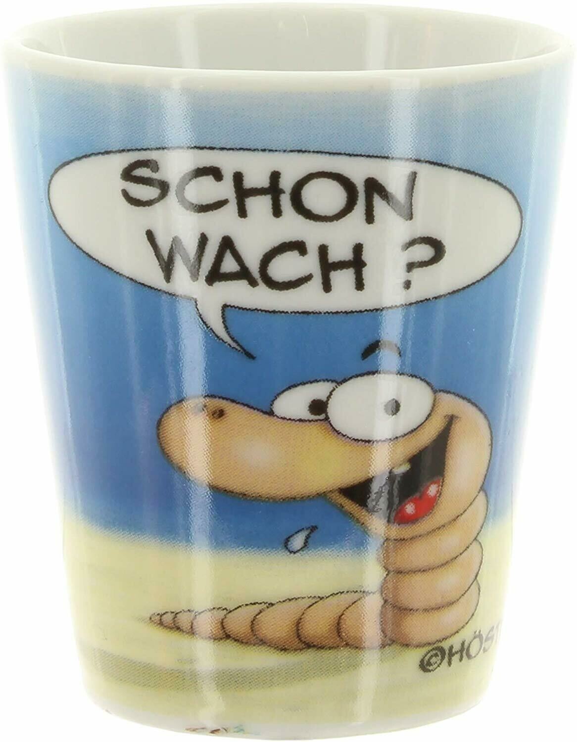 Eierbecher " Moin.... schon wach .... "