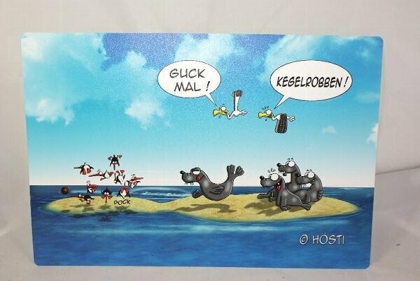 Hösti Mouse Pad Kegelrobben ca.22x18cm Hösti Mouse Pad Kegelrobben ca.22x18cm