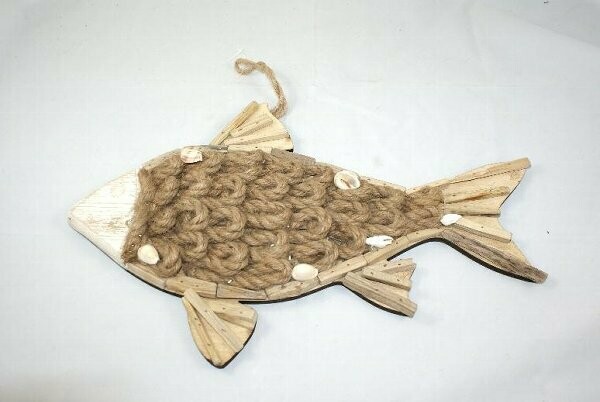 Treibholz  Fisch ca. 40x25cm