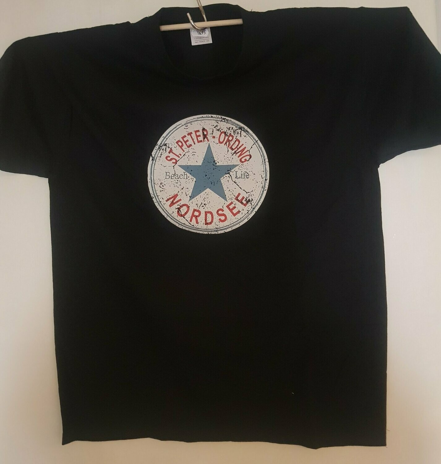 St. Peter-Ording, Nordsee T- Shirt aus 100% Baumwolle, von XS bis 5 XL, für Herren