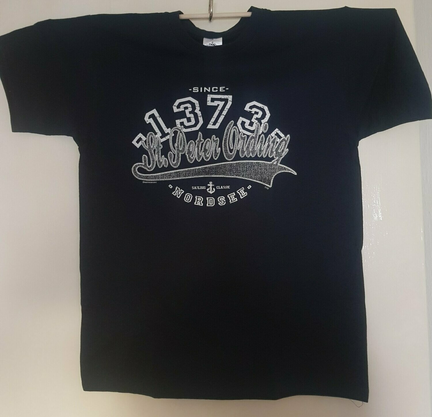 Since 1373 St. Peter-Ording, Nordsee T- Shirt aus 100% Baumwolle, von XS bis 5 XL, für Herren