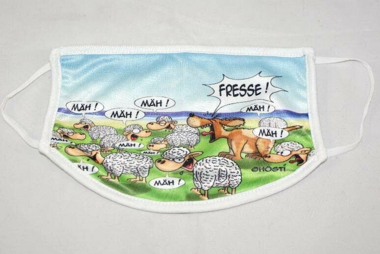 Schnutenpulli ( Alltagsmaske) Motiv ... Fresse... von Hösti Schnutenpulli ( Alltagsmaske) Motiv ... Fresse... von Hösti