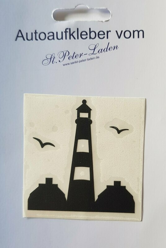 Autoaufkleber Leuchtturm Westerhever Autoaufkleber Leuchtturm Westerhever