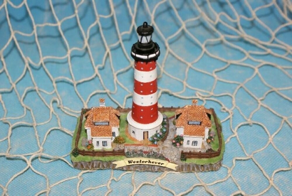 Leuchtturm Westerhever ca.11cm hoch, aus Polystone
