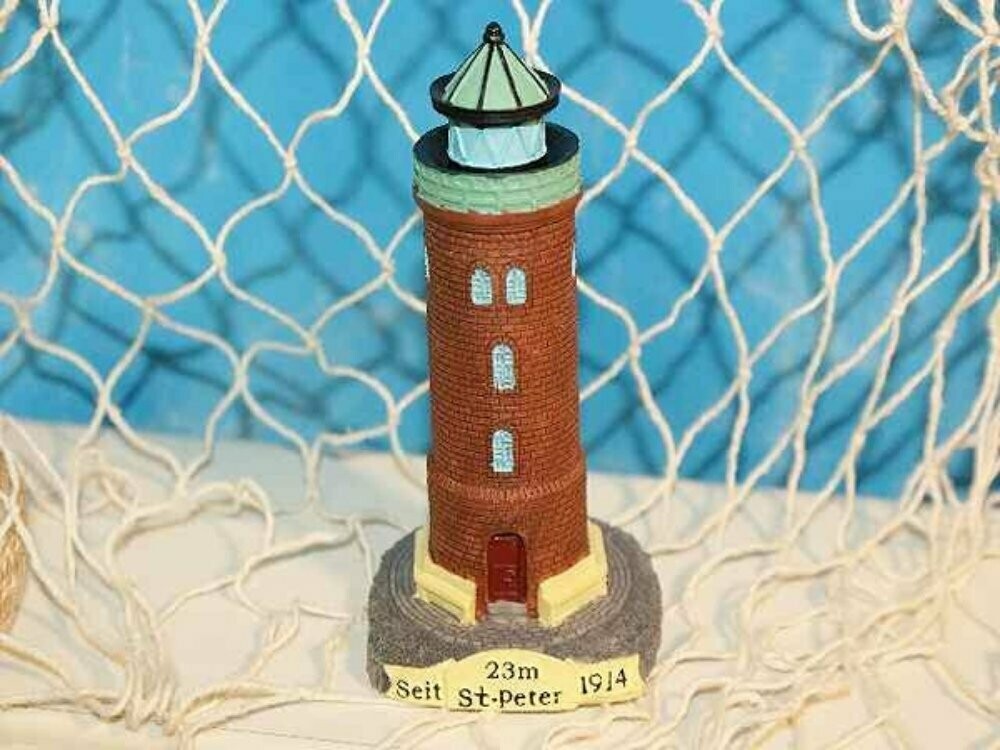 Leuchtturm St. Peter- Ording, ca. 11 cm hoch, aus Polystone