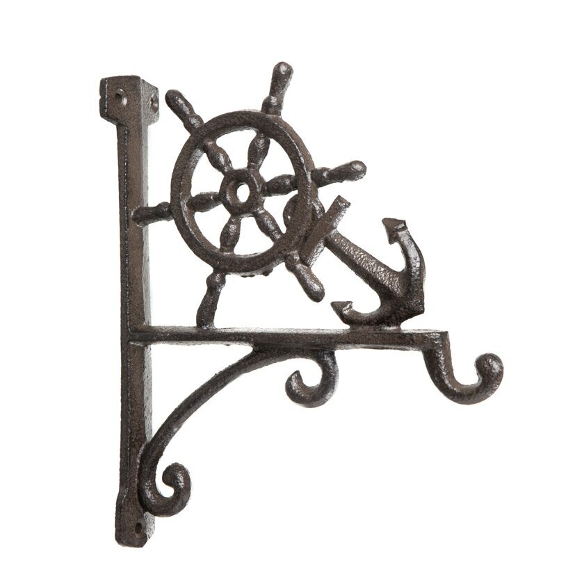 Wandhalterung Steuerrad  Haken maritim Blumenampel Halter Wandhaken