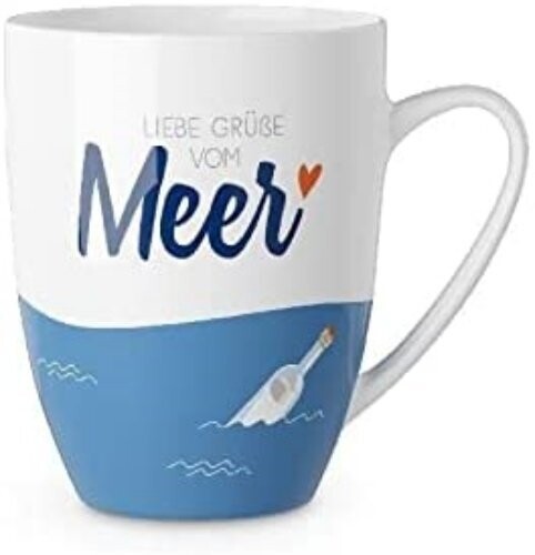 LaVida Becher für Dich 250 ml, Liebe Grüße vom Meer LaVida Becher für Dich 250 ml, Liebe Grüße vom Meer