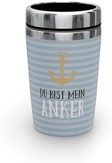 LaVida Zeit für Dich Thermobecher to go 250 ml Du bist Mein Anker