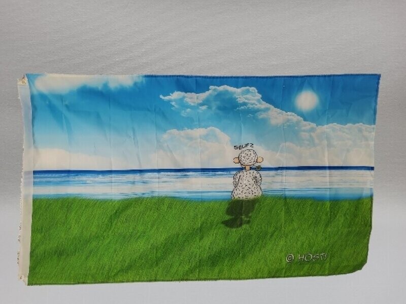 Hösti Flagge Sehnsucht 150x90cm, aus Polyester Hösti Flagge Sehnsucht 150x90cm, aus Polyester