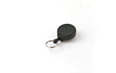 Mini-Bak, Schlüsselrolle, Clip, 90cm-Nylonseil, diverse Farben Mini-Bak, Schlüsselrolle, Clip, 90cm-Nylonseil, diverse Farben