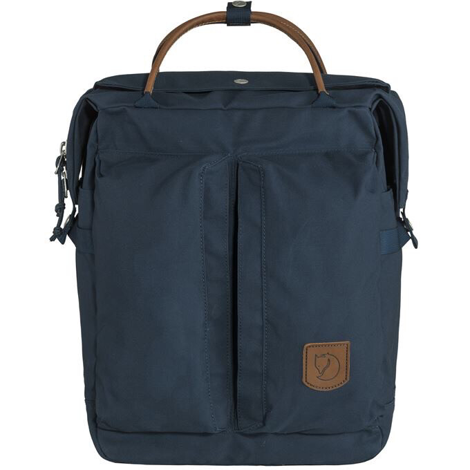 Fjallraven [狐狸袋] Haulpack No.1 Leather handle backpack 23L - Navy 23340-560