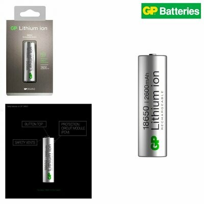 PILE RECHARGEABLE LITHIUM ION 18650