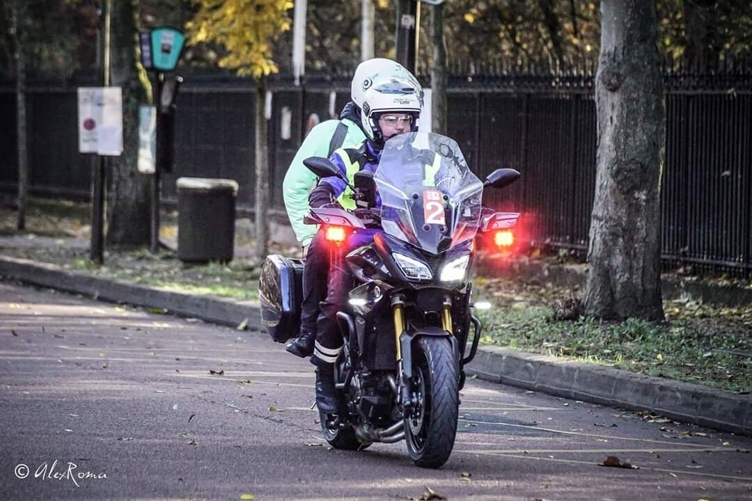 Sirène police américaine - Équipement moto