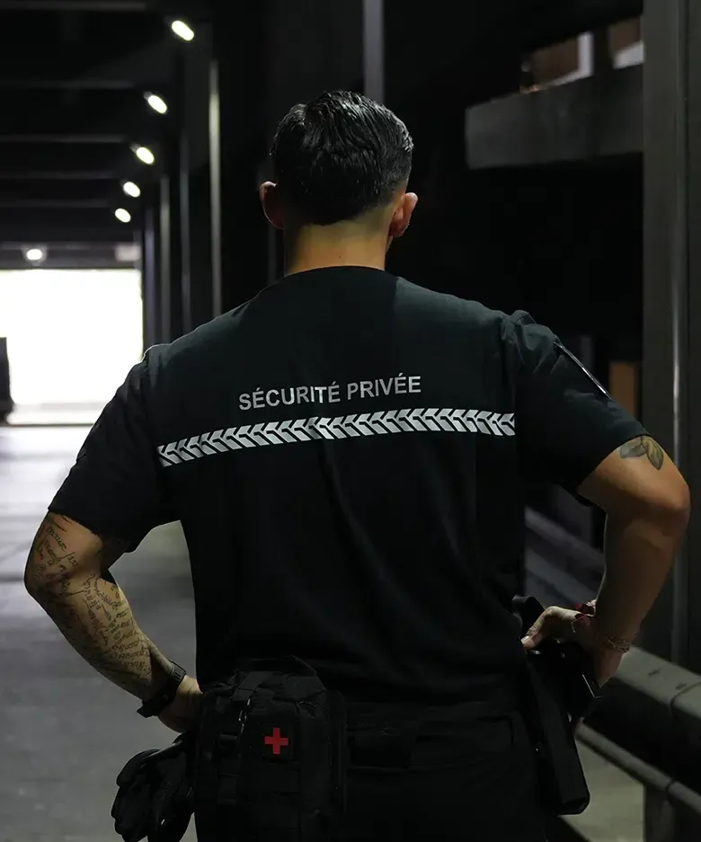 TEE-SHIRT MANCHES COURTES SECURITE PRIVEE – GK SAFETEK®