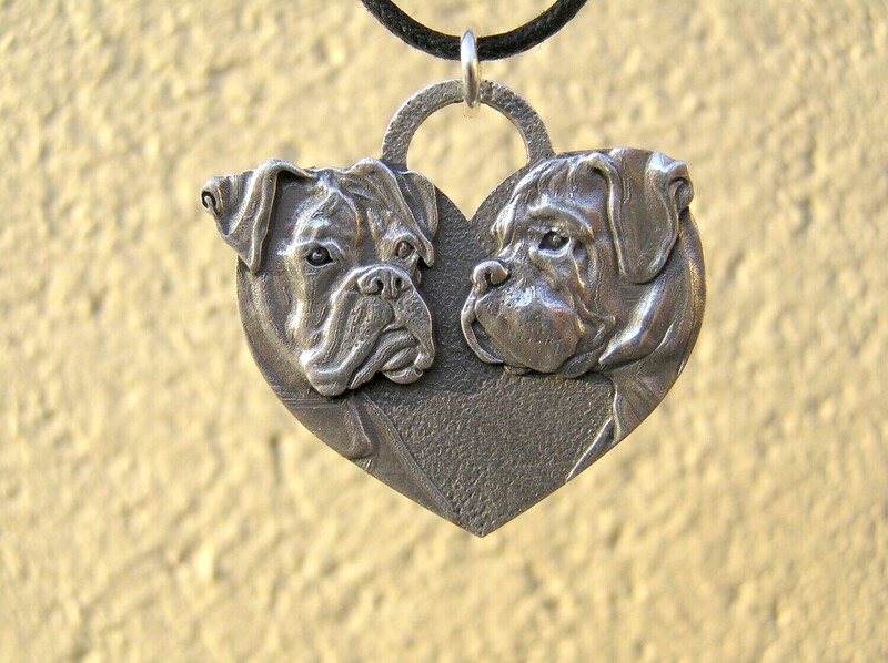 Boxer Heart Pendant