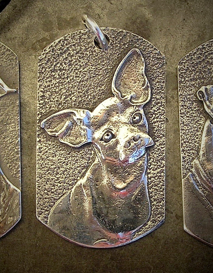 Chihuahua Dogtag Pendant