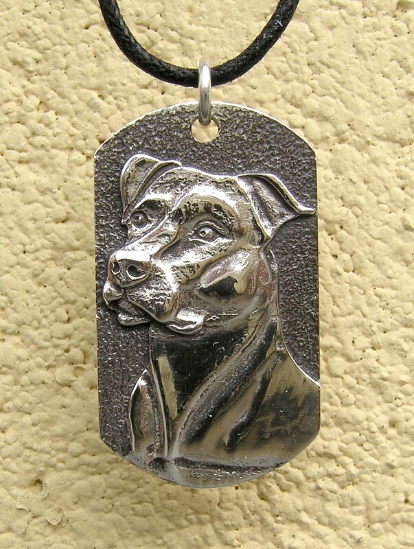 Bull Terrier Dogtag Pendant