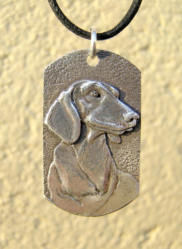 Dachshund Dogtag Pendant