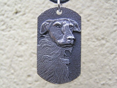 Scottish Deerhound Dogtag Pendant