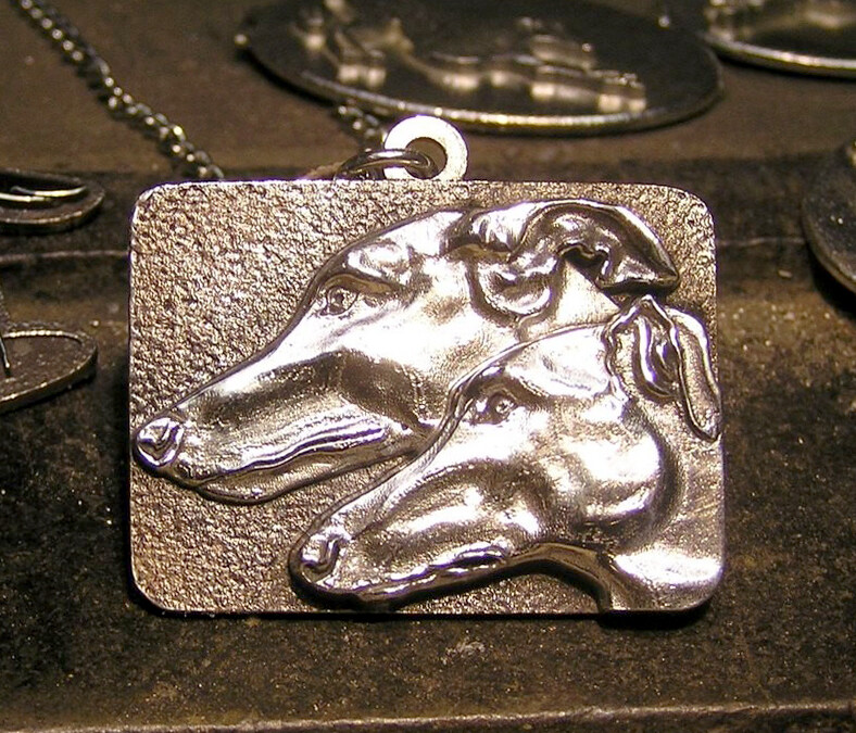 Greyhound &amp; Galgo Pendant