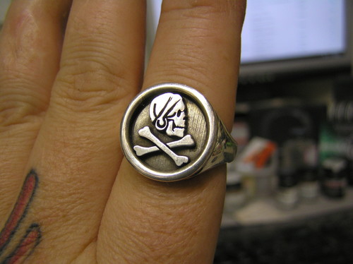 Pirate Signet Ring