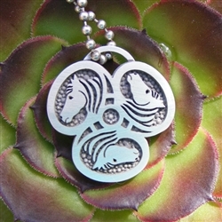 3 Horse Head &quot;ODE TO EPONA.&quot; Pendant - IN STOCK!