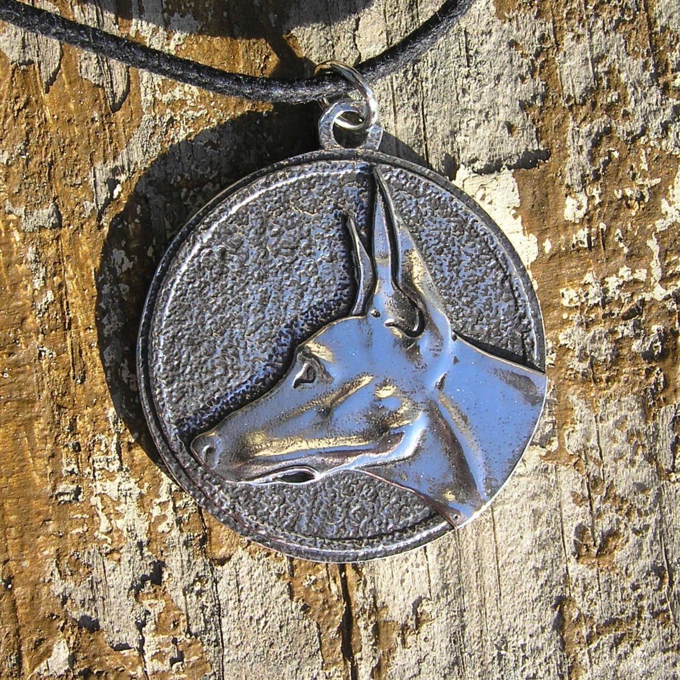 Podenco Sterling silver pendant
