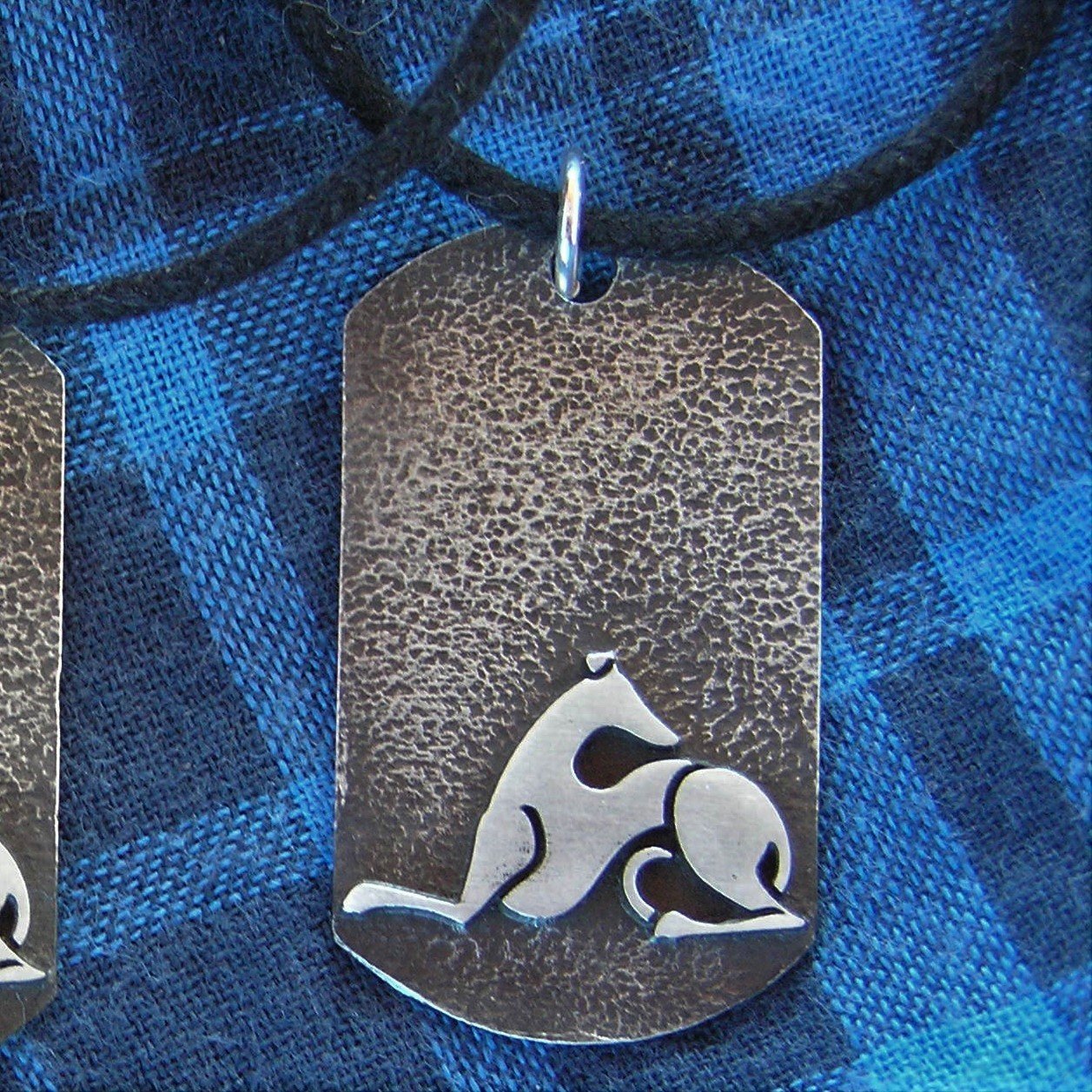 Reclining Hound Small Dogtag