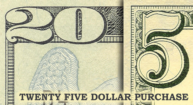 $25