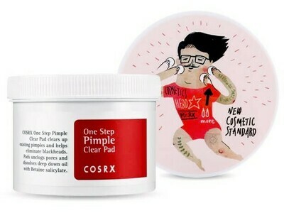 Очищающие пилинг-пэды для лица с BHA-кислотой COSRX One Step Pimple Clear Pad, 70 шт