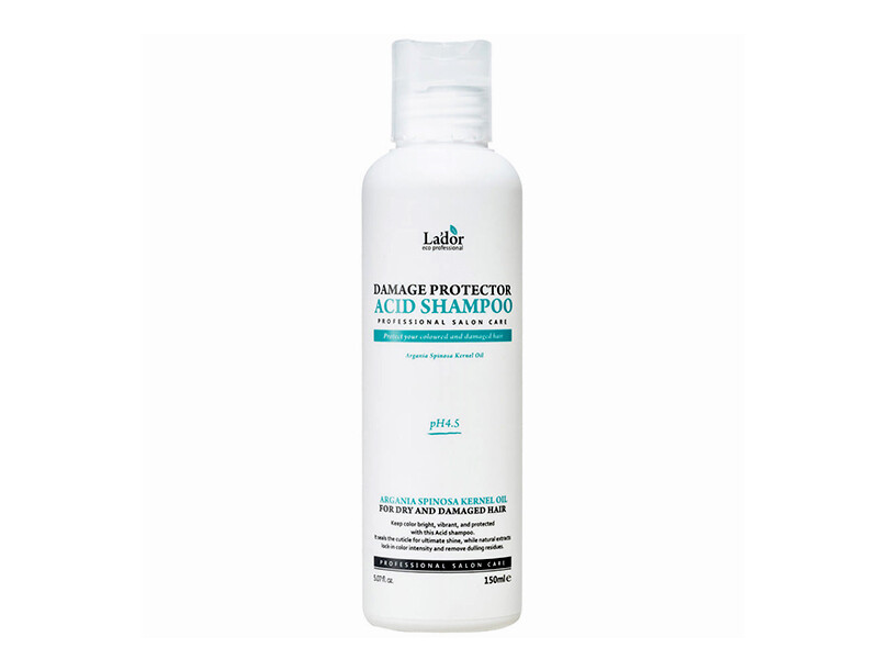 Защитный шампунь для поврежденных волос Lador Damage Protector Acid Shampoo, 150 мл