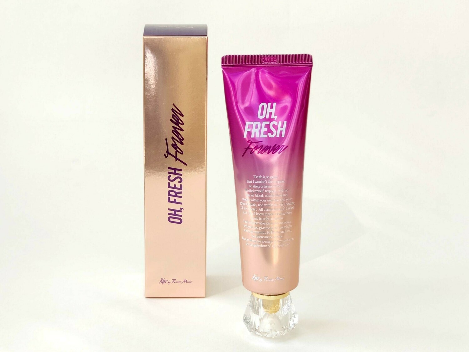 Парфюмированный крем для тела Kiss by Rosemine Fragrance Cream - Oh, Fresh Forever, 140ml