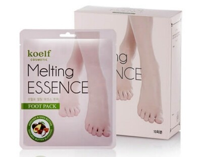 Маска-носочки для ног с маслом Ши Koelf Melting Essence Foot Pack
