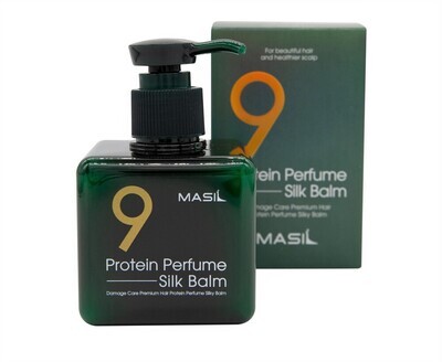 Несмываемый бальзам для поврежденных волос Masil 9 Protein Perfume Silk Balm, 180 мл.