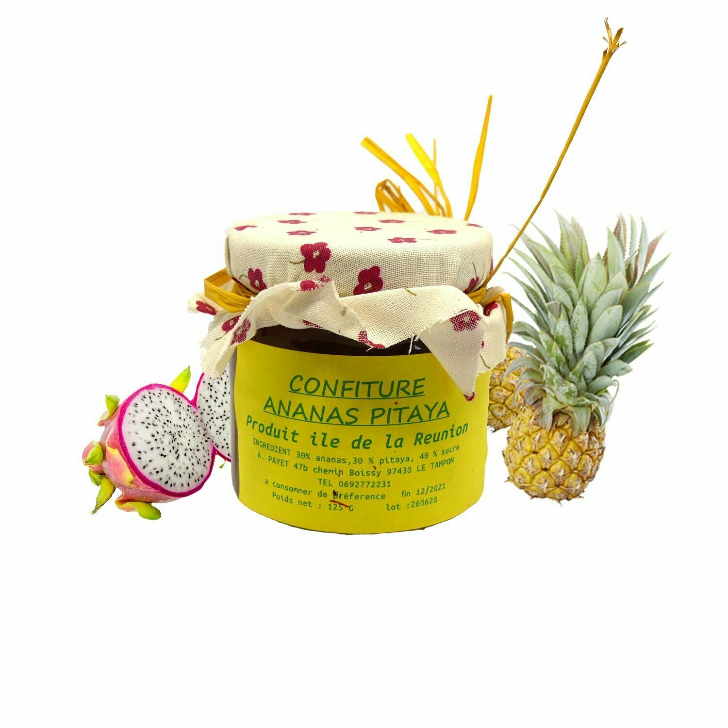 Confiture Ananas Pitaya