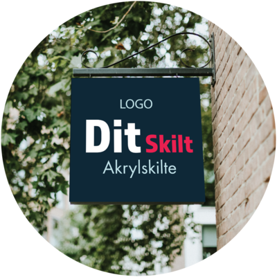 Akrylskilte PVC indendørs og udendørs