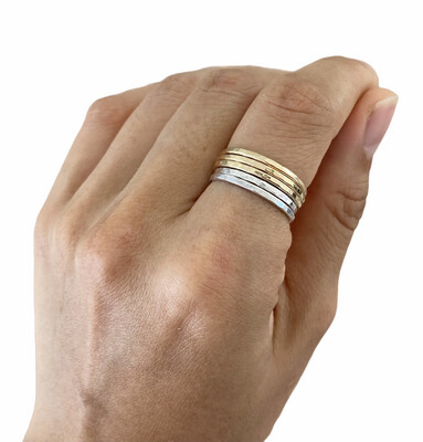 Simple Band Stack Ring Stacker Stacking Stackable