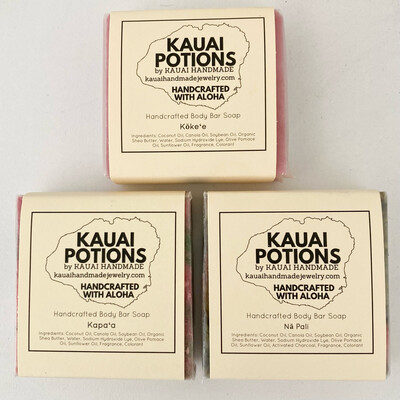 Handcrafted Body Bar Soap Hawaii Kauai Soaps