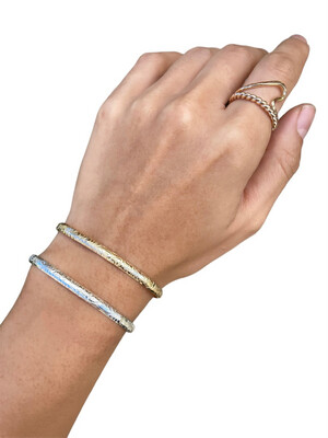 Hawaiian Heirloom Cuff Bracelet Hawaii Sterling Silver or Gold Filled