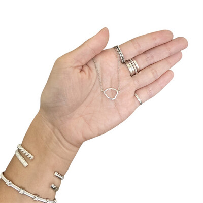 Kauai Island Outline Necklace