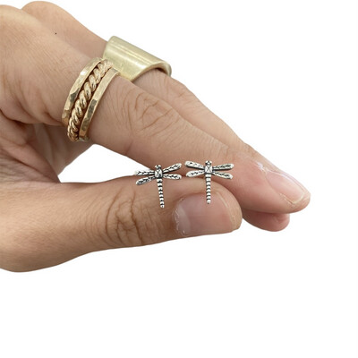 Dragonfly Earrings Studs