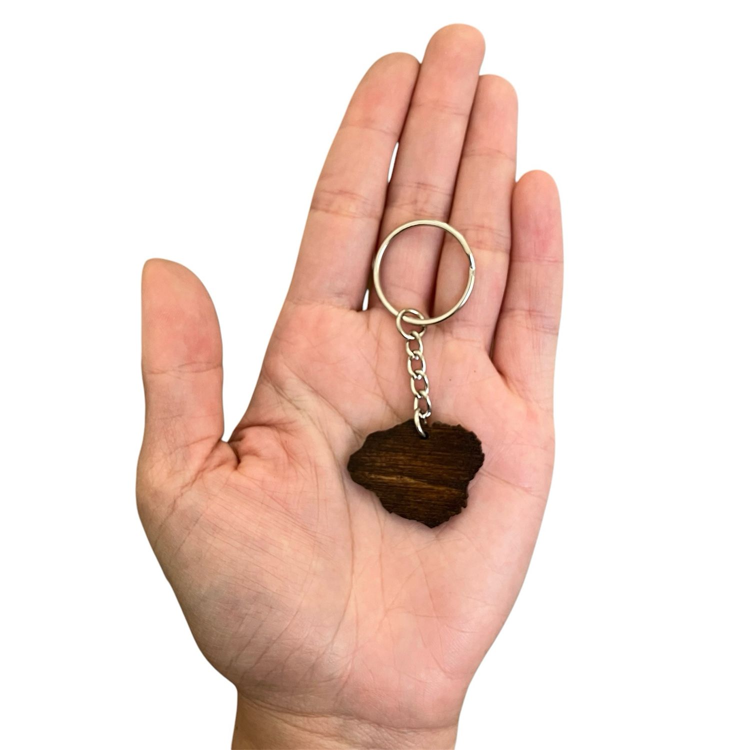 Kauai Wood Keychain Oahu Maui Big Island Hawaii Washington