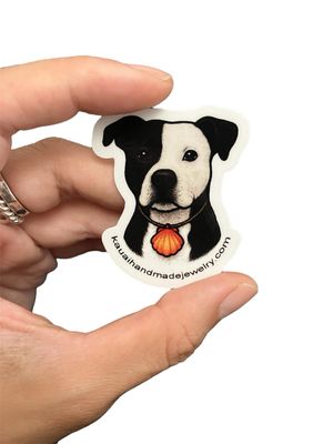 Pitbull Sticker American Staffordshire Terrier Panda Sticker