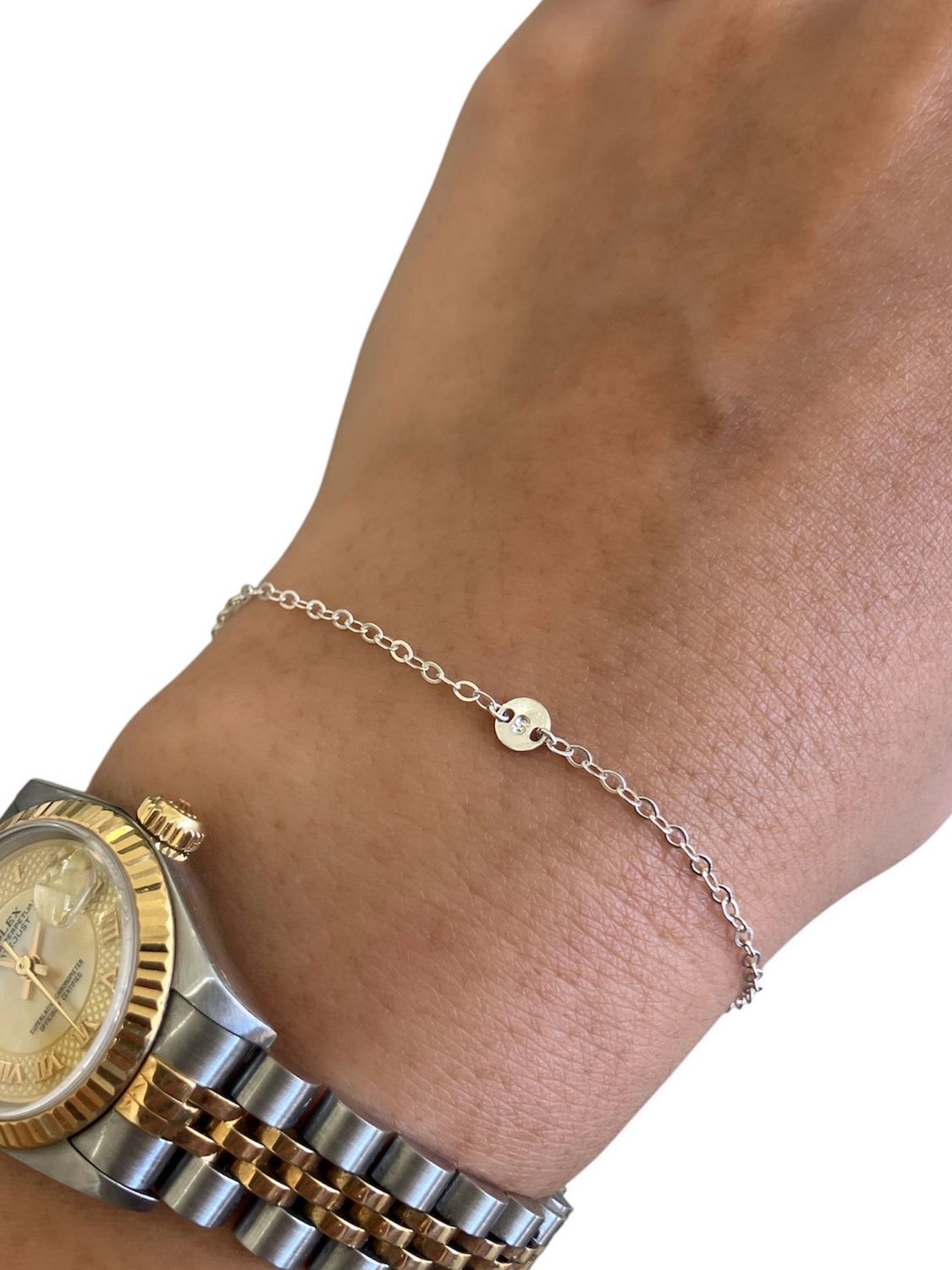 Custom Alphabet Bracelet Letter Number Anklet